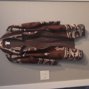 Womens Aztek knee length sweater